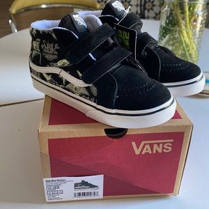 NIB Vans - X-ray ocean toddler size 10 glow in the dark